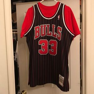 Chicago Bulls Authentic Hardwood Classics 1995-96 Scottie Pippen Jersey